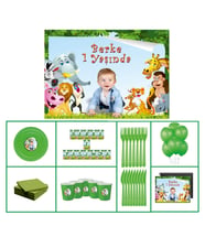 Mavi Safari Parti Süsü 20 Kişilik
