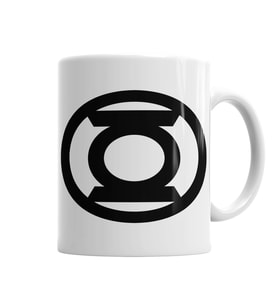 Green Lantern Kupa  Bardak Porselen