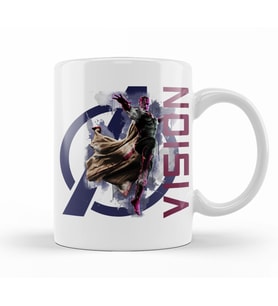 Avengers Vision Kupa Bardak Porselen