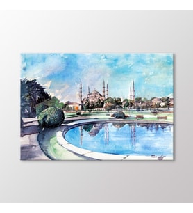 Arty Tablo Suluboya, Sultanahmet Camii Tablo (Karışık)