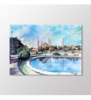 Arty Tablo Suluboya, Sultanahmet Camii Tablo (Karışık)