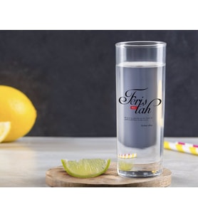BK Gift Kişiye Özel Renkli Baskılı Mânâ Feriştah Tasarımlı Vodka Bardağı-1 (Beyaz)