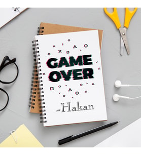 Game Over Defteri Kişiye Özel