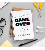 Game Over Defteri Kişiye Özel