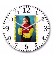 Jorja  Smith  Duvar Saati Bombeli Gercek Cam