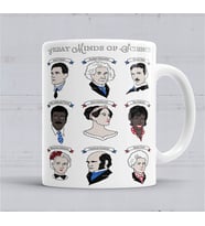 Great Minds Of Science Kupa Bardak Porselen