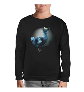 Dodo Siyah Çocuk Sweatshirt