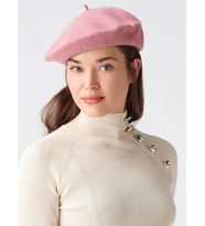 Kadın Ressam Beresi Pembe Fransız Şapka