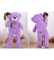 160 cm Mor Dev Peluş Ayı (Orjinal Peluş Yüzey )