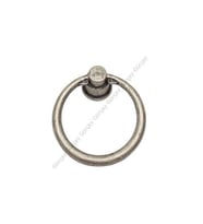 Çekmece Kapak Kulpu Halka 40 mm Antik Gümüş - 2 Adet