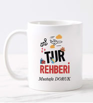 Tur Rehberi  Kupa (Beyaz)