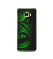 Hulk Tasarım Süper Şeffaf Silikon Telefon Kılıfı Samsung C7  