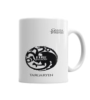 Game  Of Thrones Targaryen Goot Kupa Bardak Porselen