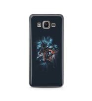 Uzay Boşluğu Tasarım Süper Şeffaf Silikon Telefon Kılıfı Samsung J2 Prime