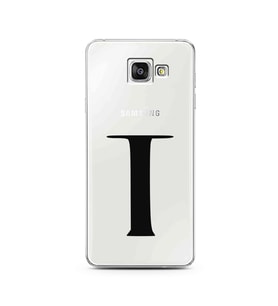Samsung A3 (2016) Harf Tasarımlı Telefon Kılıfı T-Harfi 