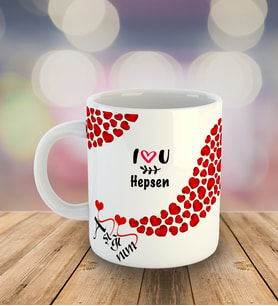 Hepsen Temalı Kupa Bardak 80734