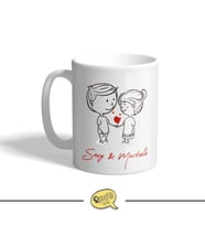 Sevgiliye Özel Kupa Bardak 08 (Beyaz)