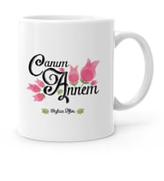 BK Gift Kişiye Özel Canım Annem Tasarımlı Beyaz Kupa Bardak  16