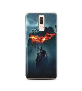 Batman Tasarım Süper Şeffaf Silikon Telefon Kılıfı Huawei Mate 10 Lite 