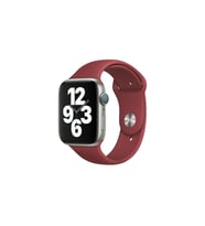 APPLE WATCH 42-44 MM BORDO SPOR KORDON