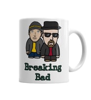 Walter White e Jesse Pinkman Kupa Bardak Porselen