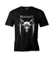 Megadeth - Vic 6 Siyah Erkek Tshirt