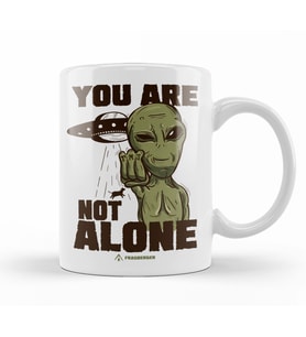 You Are Not Alone Kupa Bardak Porselen