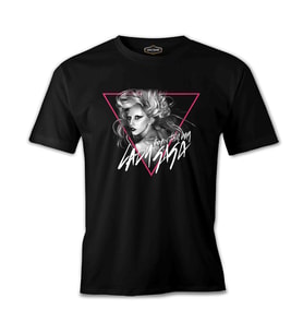Lady Gaga - Born this Way Siyah Erkek Tshirt