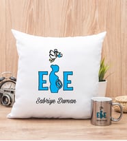 Ebe Yastık ve Silver Kupa Bardak
