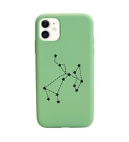 Yay Burcu (Sagitario) Yıldız Haritası Tasarımlı Kılıf iPhone 11 