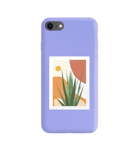 Lila Lansman Telefon Kılıfı Iphone 7