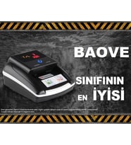 Baove GB5800 Sahte Para Kontrol Cihazı - Sahte Para Dedektör - TL - Euro