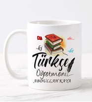 Türkçe Öğretmeni  Kupa (Beyaz)