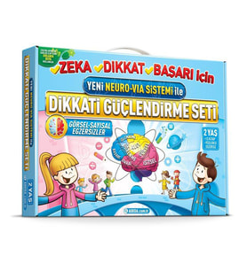 Yeni Neuro VİA Sistemi ile Dikkati Güçlendirme Seti-2 Yaş - Osman Abalı 