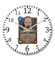 Breaking Bad Hearthstone Duvar Saati Bombeli Gercek Cam
