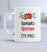 İspanyolca Öğretmeni Kupa Bardak