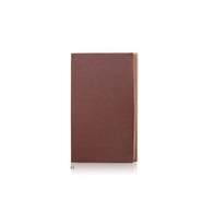 Yumuşak Deri Kapaklı Defter ( 13 x 21 cm ) (Kahverengi)