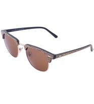 Clubmaster Polarize Kadın Güneş Gözlüğü Dk-3129-col4 (Kahverengi)