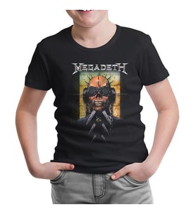 Megadeth - Vic 5 Siyah Çocuk Tshirt