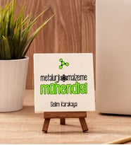 Metalurji Ve Malzeme Mühendisine Hediye Taş Dekor
