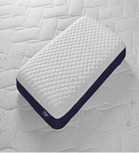Mandeep Visco Yastık Klimalı Visco Yastık 40x70cm (Lacivert-Beyaz)