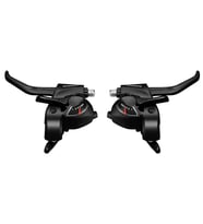 Shimano Tourney St-ef41 3x7 Sağ Sol Vites Fren Kolu Seti (Siyah)