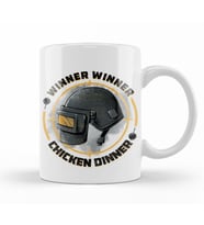 Pubg Chicken Dinner Kupa Bardak Porselen