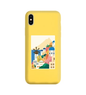 Sarı Lansman Kılıf iPhone XS
