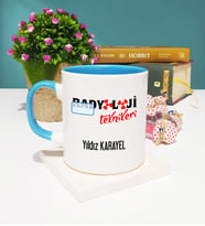 Radyoloji Teknikeri Kupa Bardak Mavi