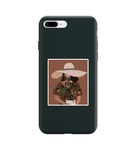 Siyah Lansman Kılıf iPhone 8 Plus