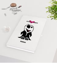 BK Gift Kişiye Özel Sevgililer Günü Beyaz Defter-105
