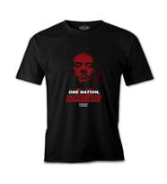 House of Cards - One Nation Siyah Erkek Tshirt
