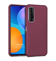 Microsonic Matte Silicone Huawei P Smart 2021 Kılıf Mor