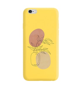 Sarı Lansman Telefon Kılıfı Iphone 6 Plus